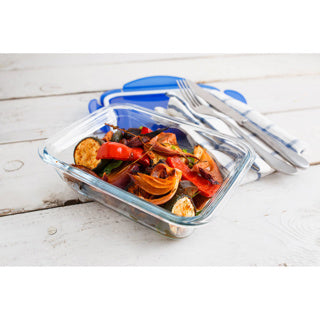 Naczynie żaroodporne Pyrex Cook Go o wymiarach 24x18x6 cm