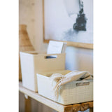 Panier en jute Curver 12 l blanc cassé