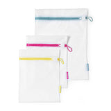 Brabantia laundry bags in two sizes 3-piece white