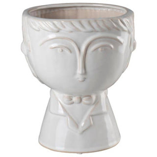 Gusta vase with face Ø15 cm 9 x 19.6 cm