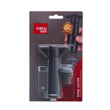 Vacu vin wine saver black pomp en stop