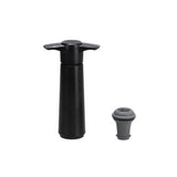 Vacu vin wine saver black pomp en stop
