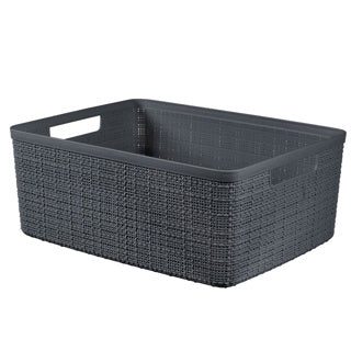 Curver Jute basket 12 L Anthracite