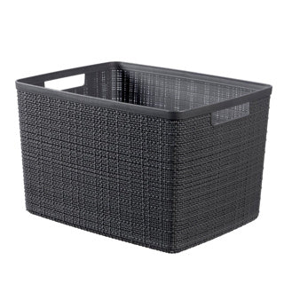 Curver Jute basket 20 L Anthracite