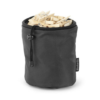 Brabantia clothes peg bag black