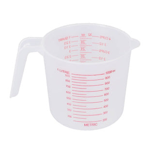 Basic plastic measuring cup 1L