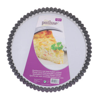 Patisse Silver-Top Quiche Vorm with loose soil 28 cm