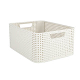 Curver Style storage basket 18l white