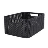 Curver Style storage basket size M 18 L Anthracite