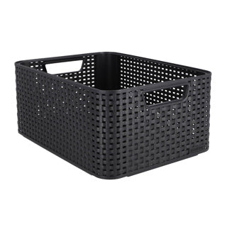 Curver Style storage basket size M 18 L Anthracite