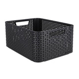 Curver Style storage basket size M 18 L Anthracite