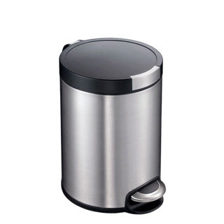 Eko pedal bin Vepa bins artistic matt stainless steel 5l
