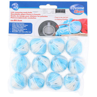 Lifetime Clean Pluis Removing Washballs 12 pieces