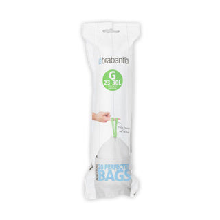 Brabantia afvalzakken perfectfit g 23-30l 20 stuks