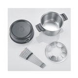 Severin fondue 1500w 8-persoons zwart fo 2470