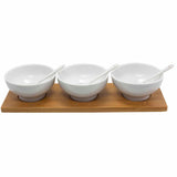 Aperitif set 7 Party with wood plank