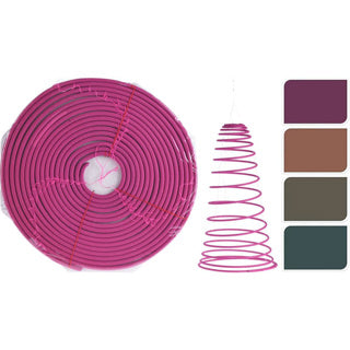 Wier smoke spiral with Citronella 22 cm 4 assorti