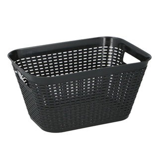 Storage basket 29x20x15 cm assorti gray or black