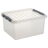 Sunware Q-Line Storage box 36L Transparent