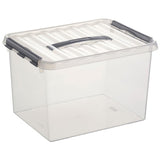 Sunware Q-Line Storage box 22 l Transparent