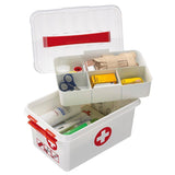 Sunware Q-Line First Aid Box 6L 30x20x14 cm White Red
