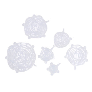 Alpina Reusable silicone lids 6 Diameter 6 9 11 11 14 16 cm