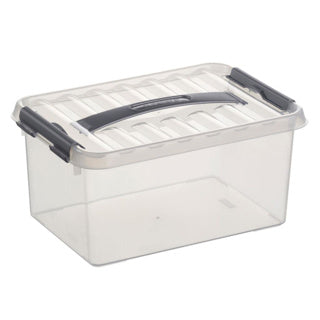 Sunware Q-Line Storage box 6L Transparent