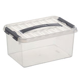 Sunware Q-Line Storage box 6L Transparent