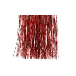 Decoris Christmas Lametta Red 40cm