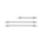 Brabantia ironing board cover tensioners set of 3 white