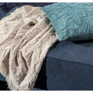 Hollandsk indretning Florine plaid 140 x 180 cm pimpsten