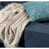 Holländsk inredning Florine Plaid 140 x 180 cm Pimice Stone