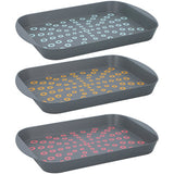 Trayer Anti-Slip 29.5x44x4.5cm 3 Assorti