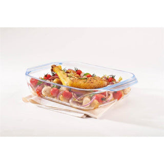Pyrex baking dish 30x21cm 2.1l glass