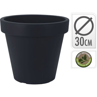 Ecken Lace Bloempot Anthracite EC around 30x26cm