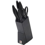 Richardson sheffield laser cuisine knife block 6-piece black