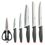 Richardson Sheffield Laser Cuisine knife block 6-piece Black