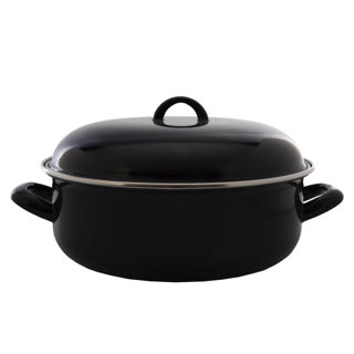 Imperial Kitchen Braadpan smalto nero Ø28 cm 3,5l