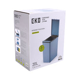 Lixeira Eko morandi 20l toque azul