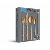 AMEFA MANILLE Vintage Cutlery Set 16-dílná zlato