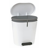 Sonnenwaren Zamora Pedal Bin 8 L Weiß