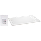 Utmerket husholdningsavskjæringsbrett 39 x 27 cm hvit