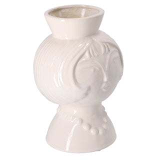 Gusta vase with face Ø16 5x23.5cm