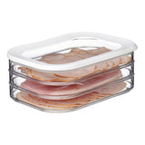 Mepal modula škatla za meso 3-slojni beli pokrov | 2 kos