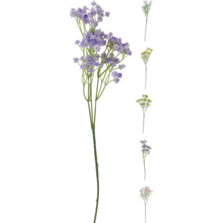 Decoration branch flowers 73cm 5 assorti