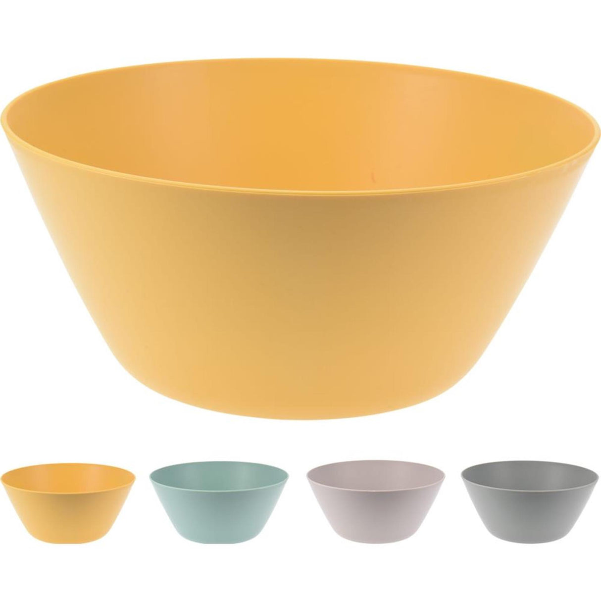 Excellent houseware bowl recycled plastic 600ml