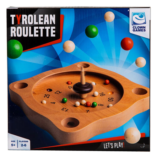 Klovnske igre Tiroler Roulette Wooden Board Game