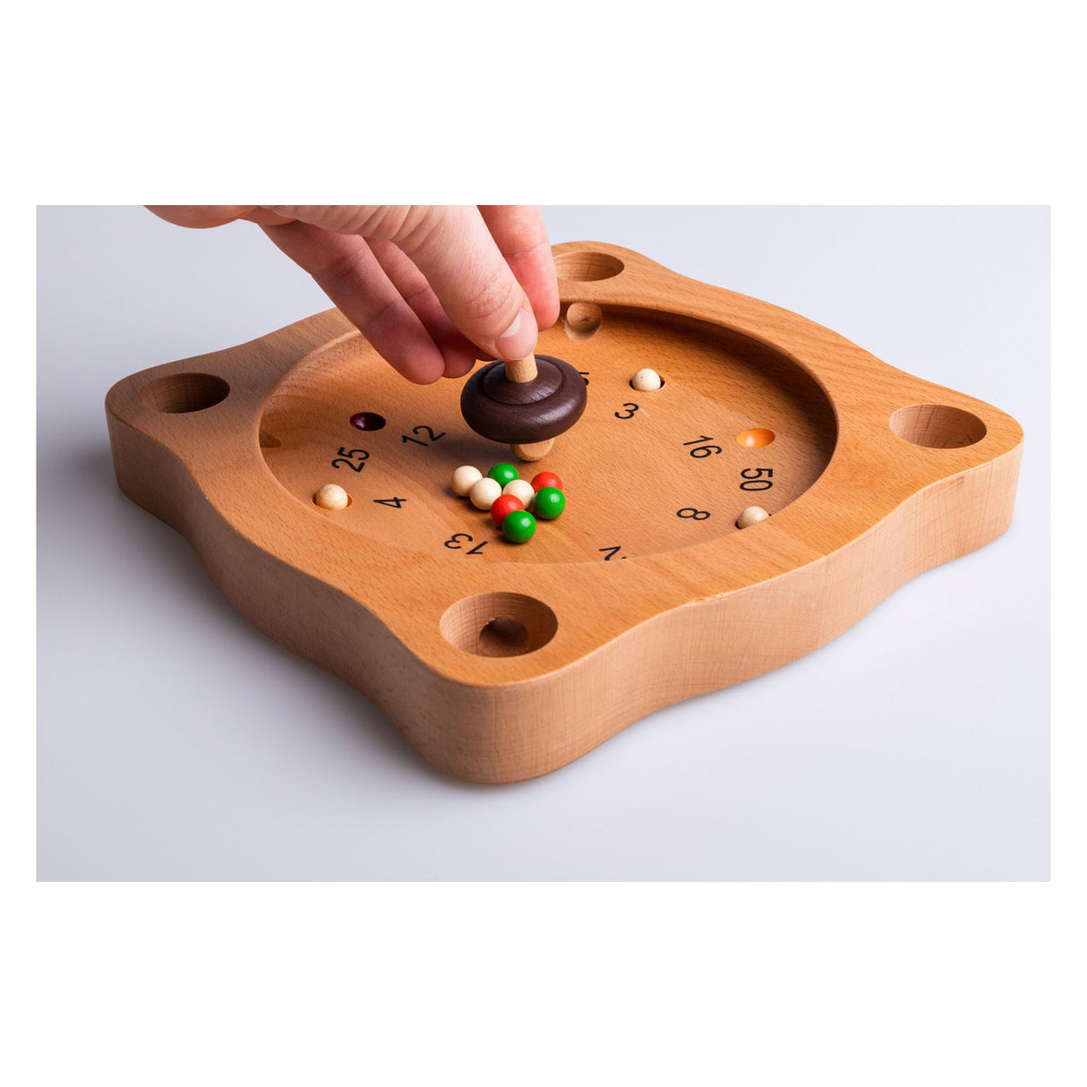 Klovnske igre Tiroler Roulette Wooden Board Game