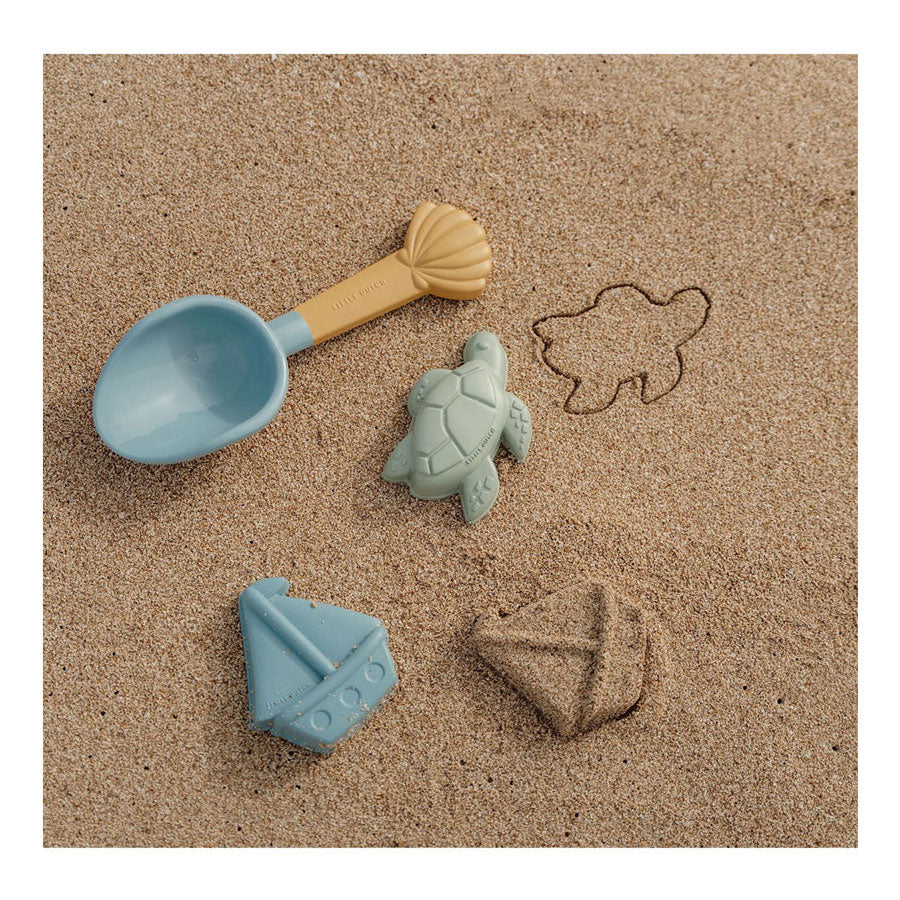 Kleng hollännesch Strand set sailors Bay 3-Stéck