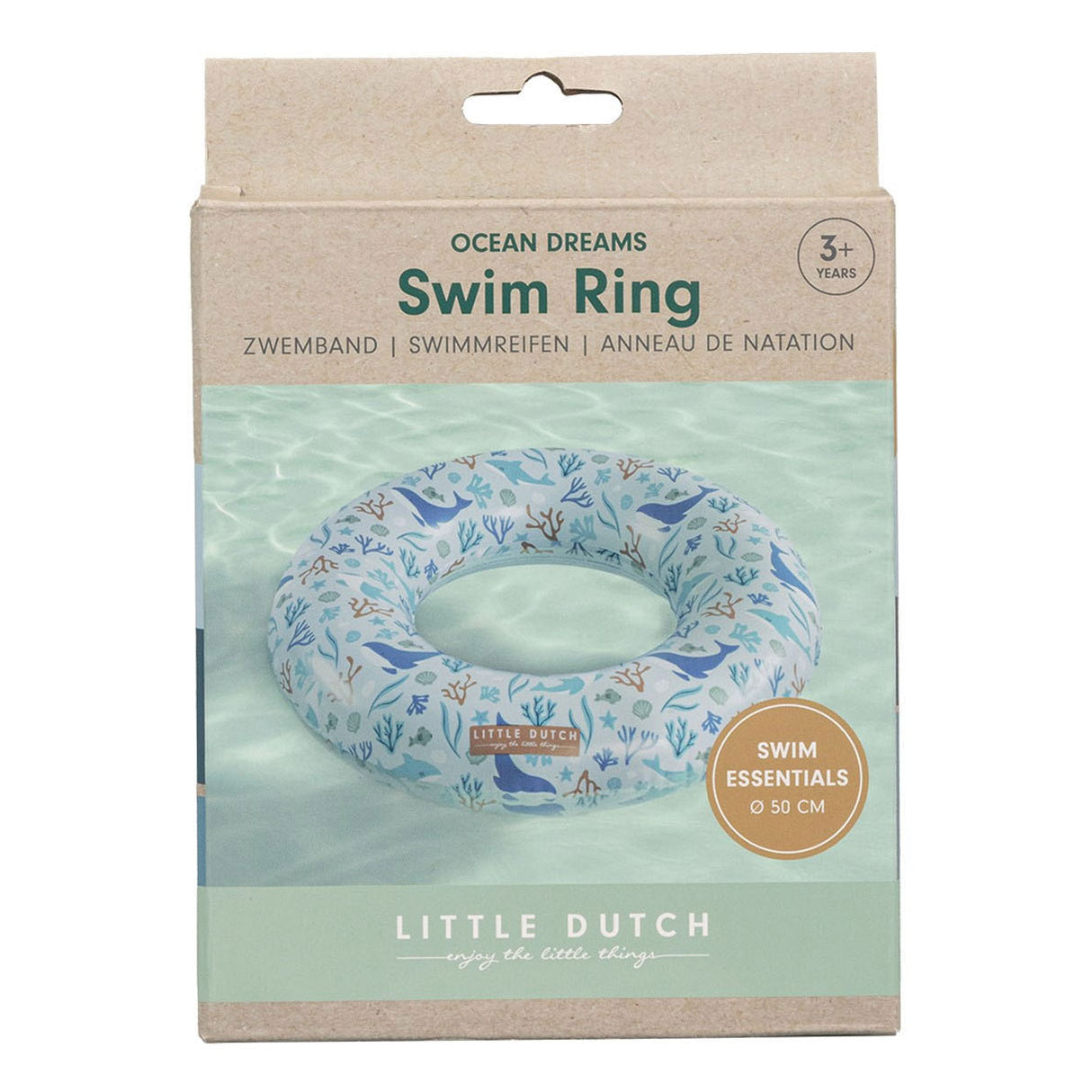 Kleng hollänneschen Ozean Dreem schwammen Ring Blo, 50cm